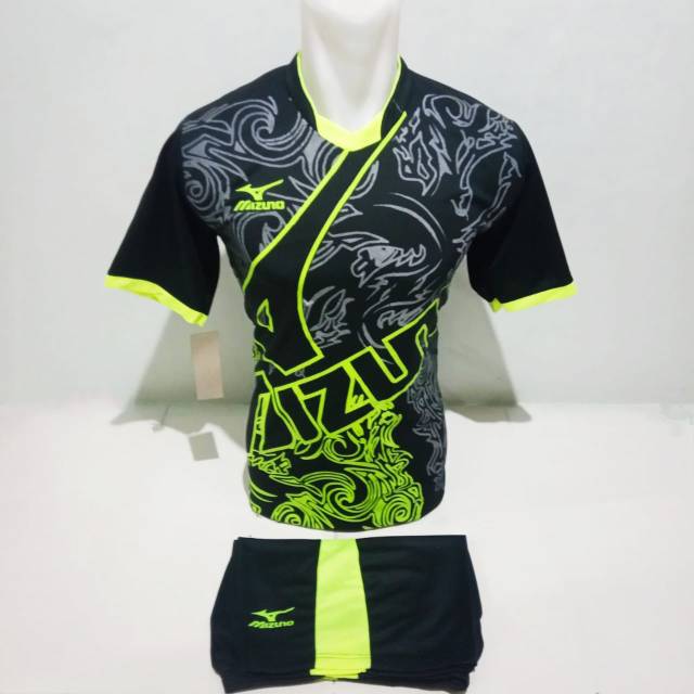 Kaos Voli mizuno, setelan voli mizuno