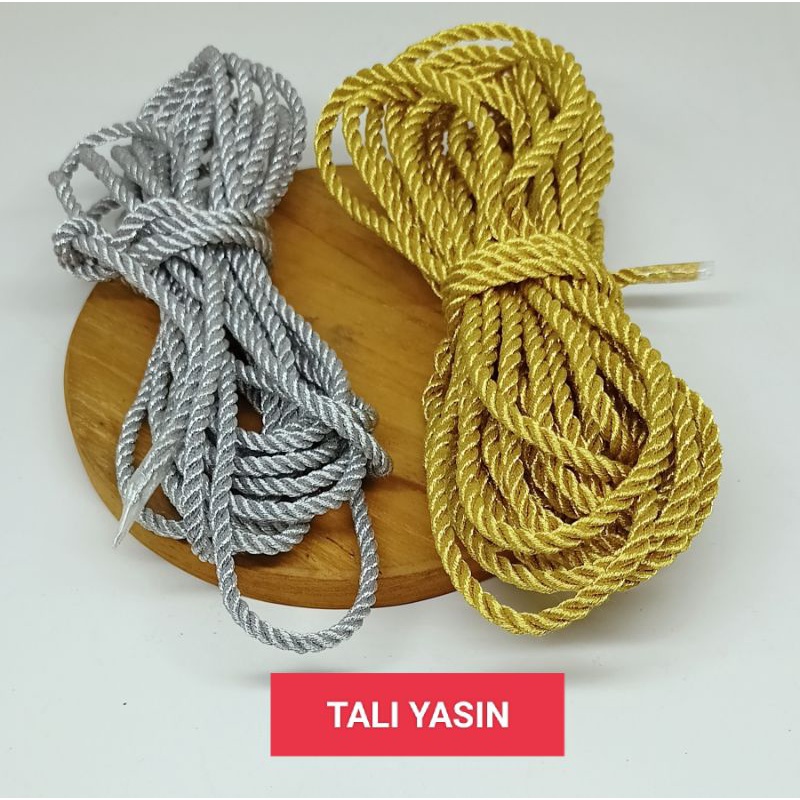

TALI TAMBANG / TALI YASIN UK:4MILI ( PERAK:9METER ) ( EMAS:10METER )