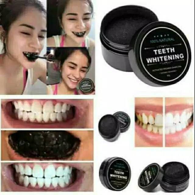 Whitening Teeth / Pemutih Gigi / Pemutih Gigi Permanen / Pemutih / Charcoal