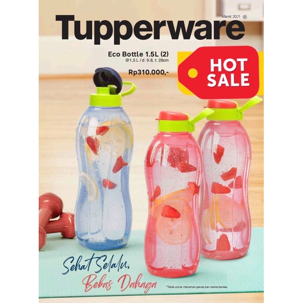 eco bottle 1.5 Liter by Tupperware