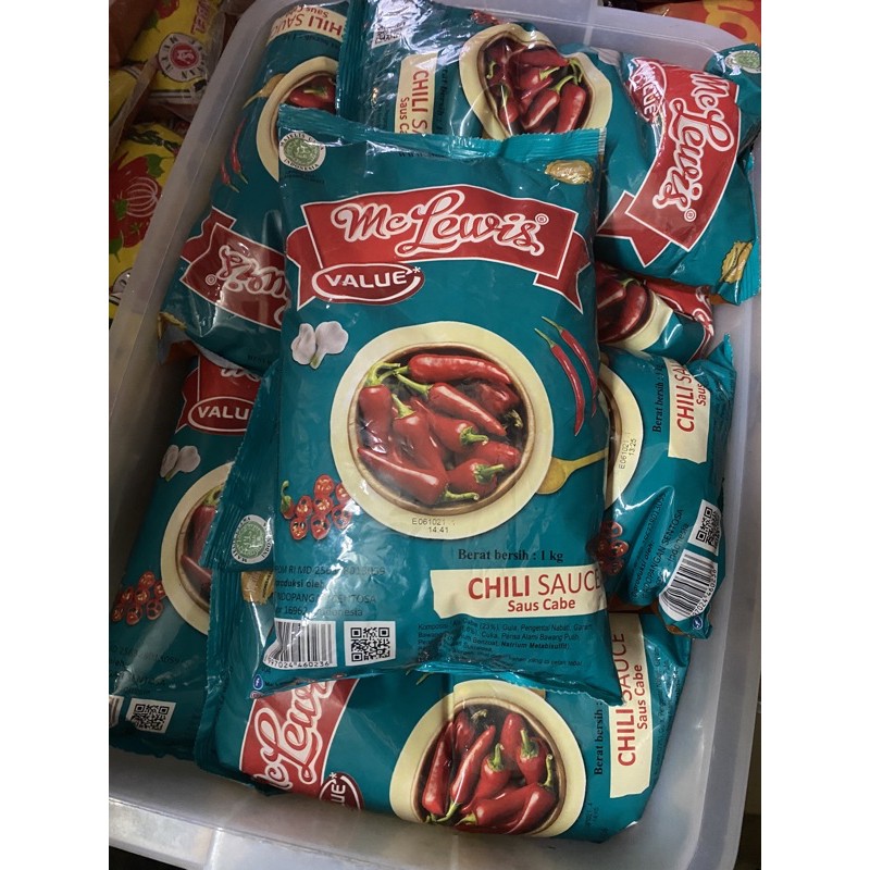 

Saus Saos sambal mcLewis refill 1Liter