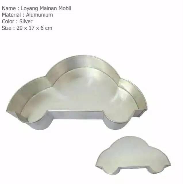 Loyang Karakter Cetakan Kue Puding Tumpeng Mobil Besar