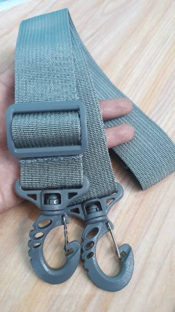 Strap bag tali tas slendang abu lebar 3,8cm