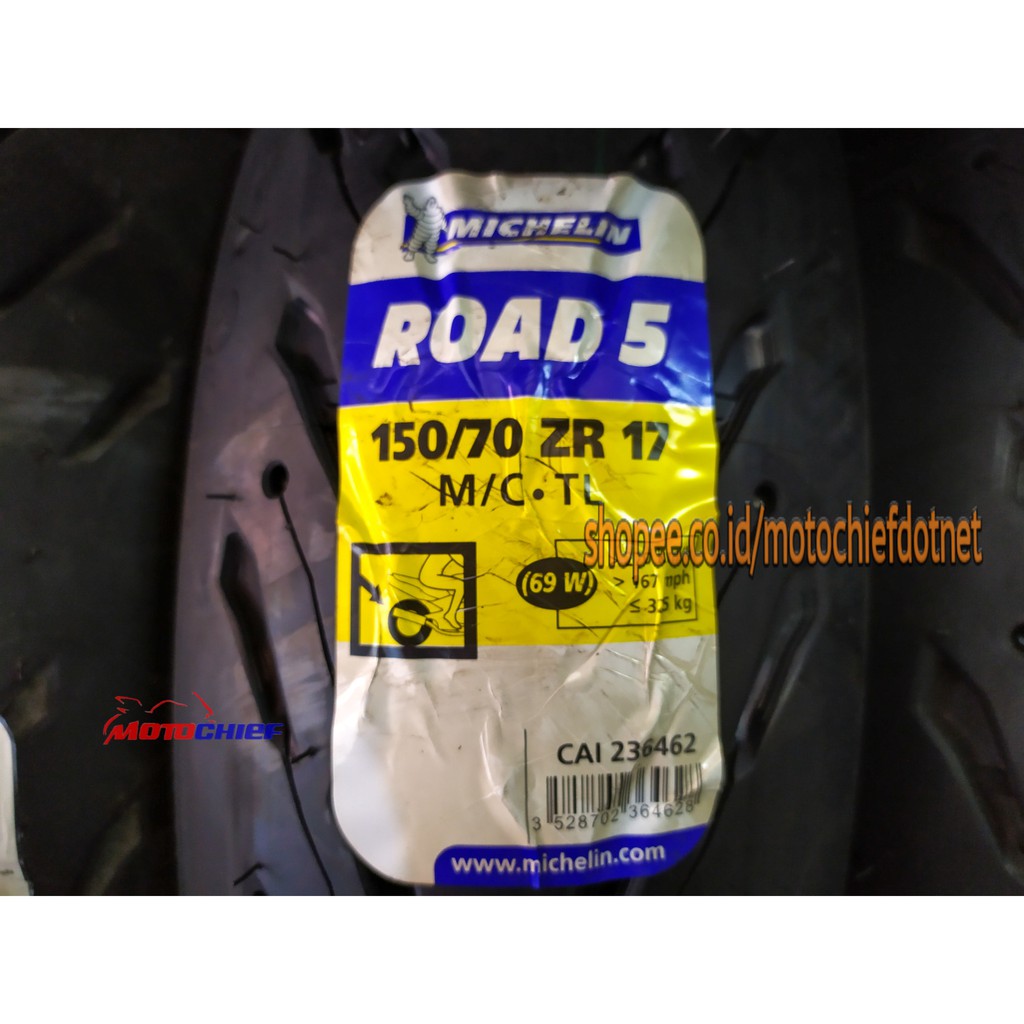 Ban Michelin Road 5 150/70 - 17 NInja ZX25R CBR R25 ER6