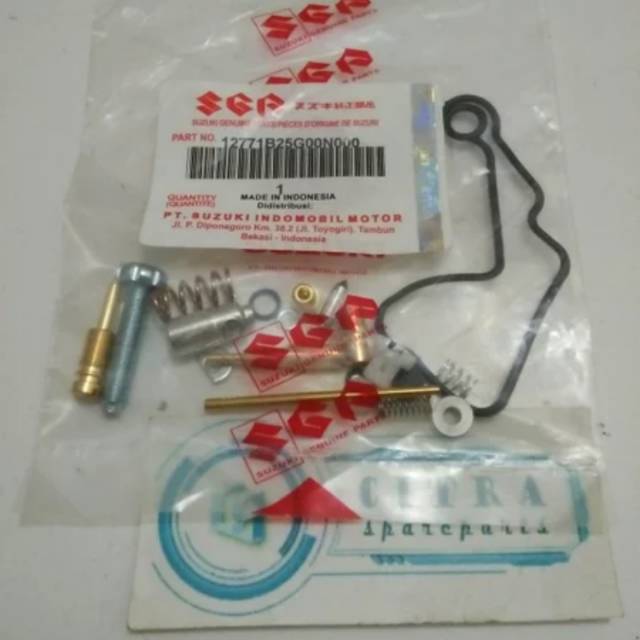 repair kit carburator satria fu 150 jarum karburator