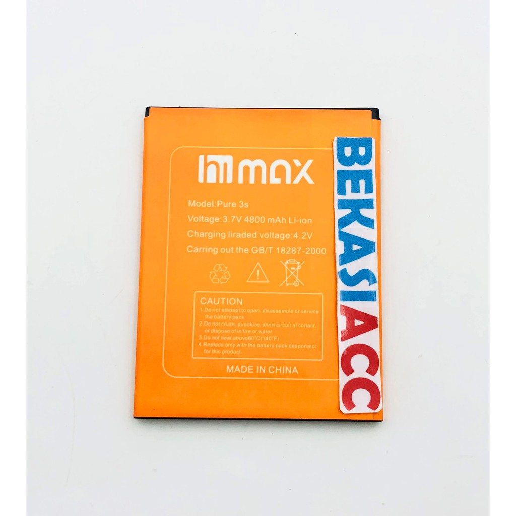 BATERAI HIMAX PURE 3S / BATERAI PURE 3S / BATERAI HIMAX KLB2/ON340 ORI