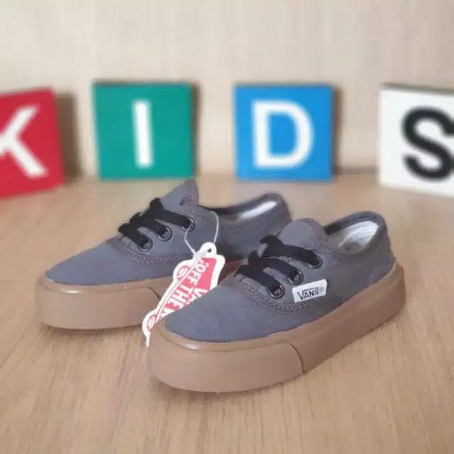 (SIZE 19-35 ) Sneakers Sepatu anaK perempuan / Laki-laki VANS ANAK AUTHENTIC  Tali