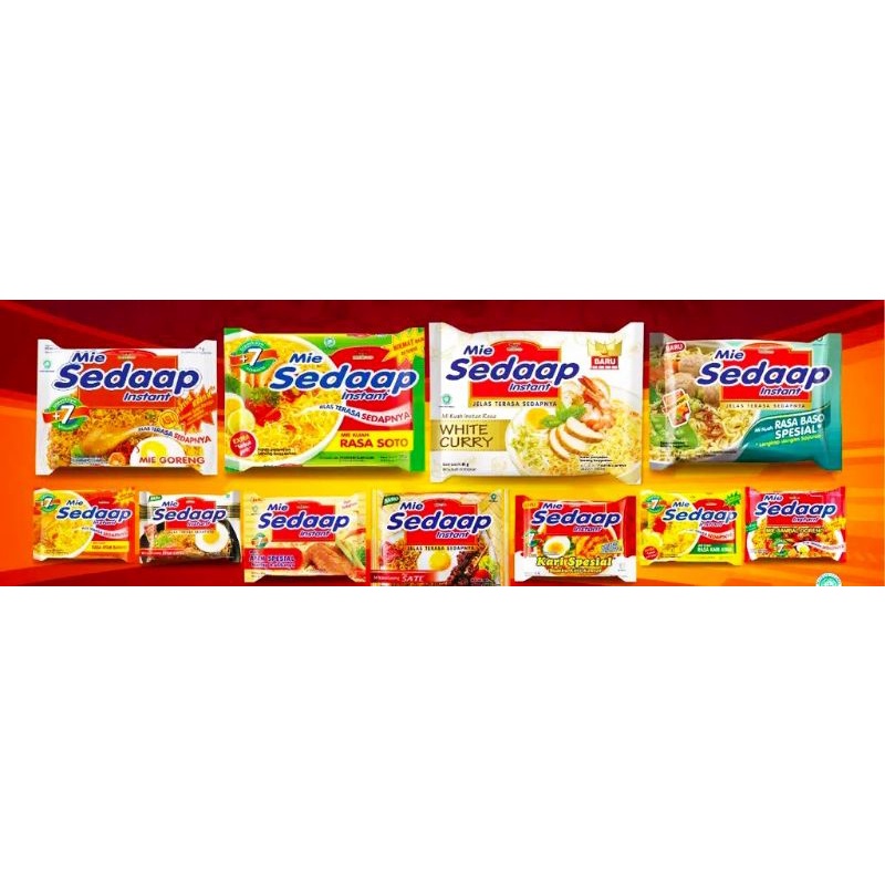 

Mie Sedaap Instant Goreng Dan Kuah 77g Semua Jenis Rasa (FullAlbum) GoodPriceSale