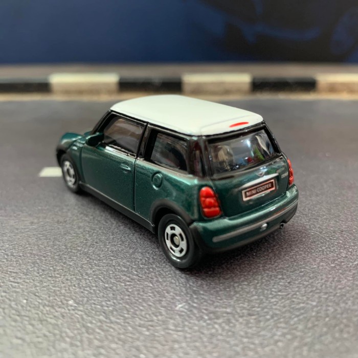 Tomica Mini Cooper Selection - Hijau 07 - Base Besi - Made in China