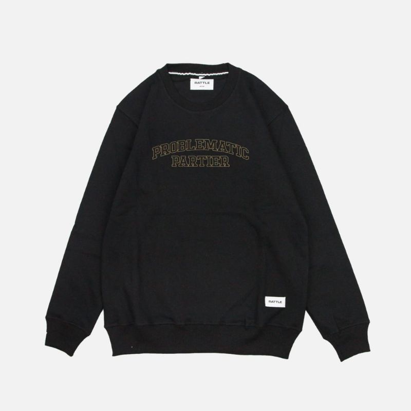 PLANET Rattle Crewneck Black