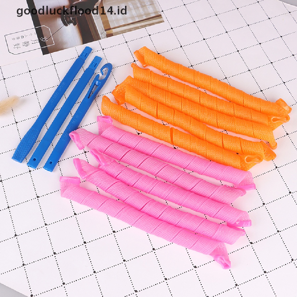 [OOID] 10PCS Hairstyle Roller Sticks  Portable DIY Magic Hair Curler Curling Hair Tools ID