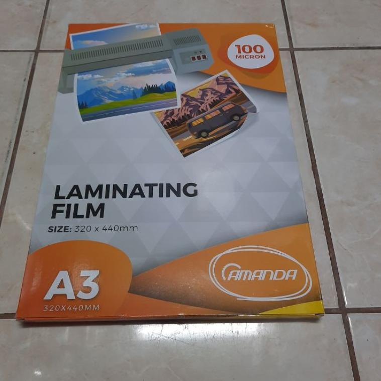 

➩Model Terkini✧ 7IFRS (10 LEMBAR) Plastik Laminating A3 Amanda 100 Micron / Laminating Amanda A3 72 ➩Buruan Beli