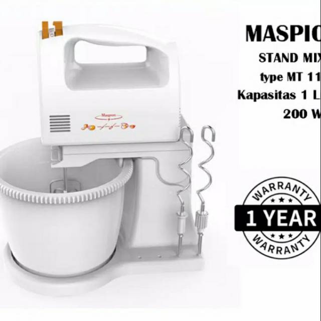 MASPION MT-1140 STAND MIXER / MT1140