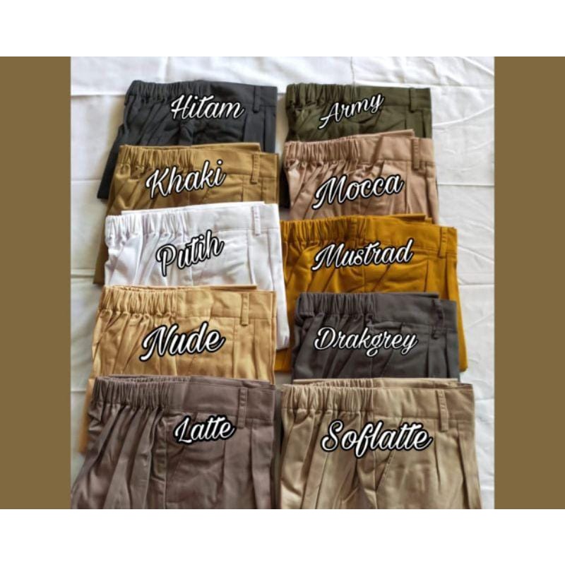 SUPER BIG SIZE Celana baggy pants amerikan drill premium 4XL-10XL