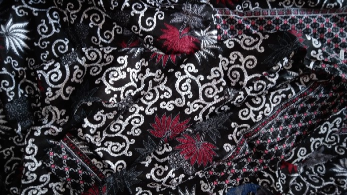 Batik Couple Gamis Batik Maura Sania Ruffle Ori Ndoro Jowi Dnt Size M L Xl All Size