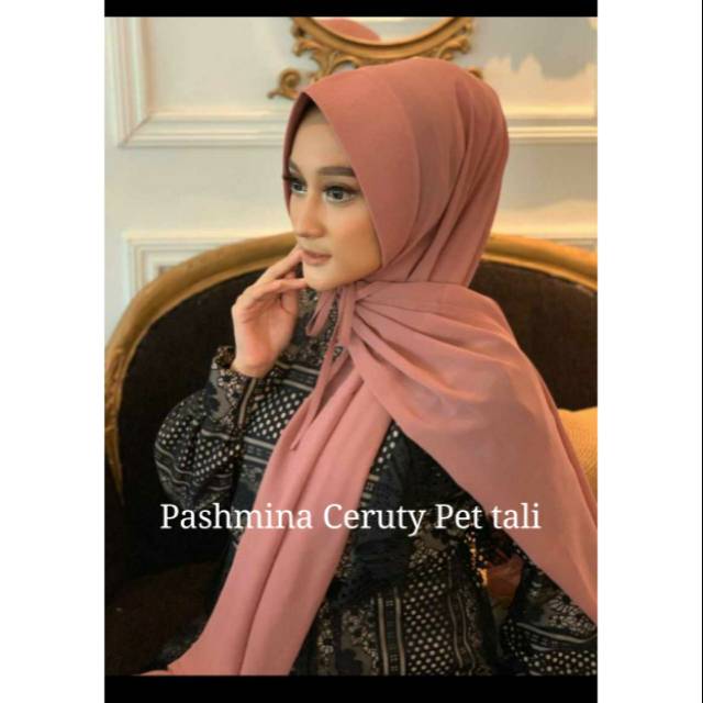 Pashmina Ceruty Pet Antem Tali 175×75