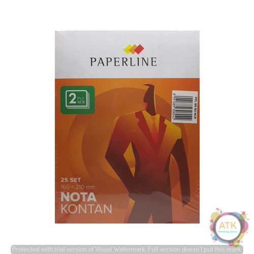 

Buku Nota Kontan Besar Paperline Ukuran B2 2Ply 2 Rangkap 25 - SHESB