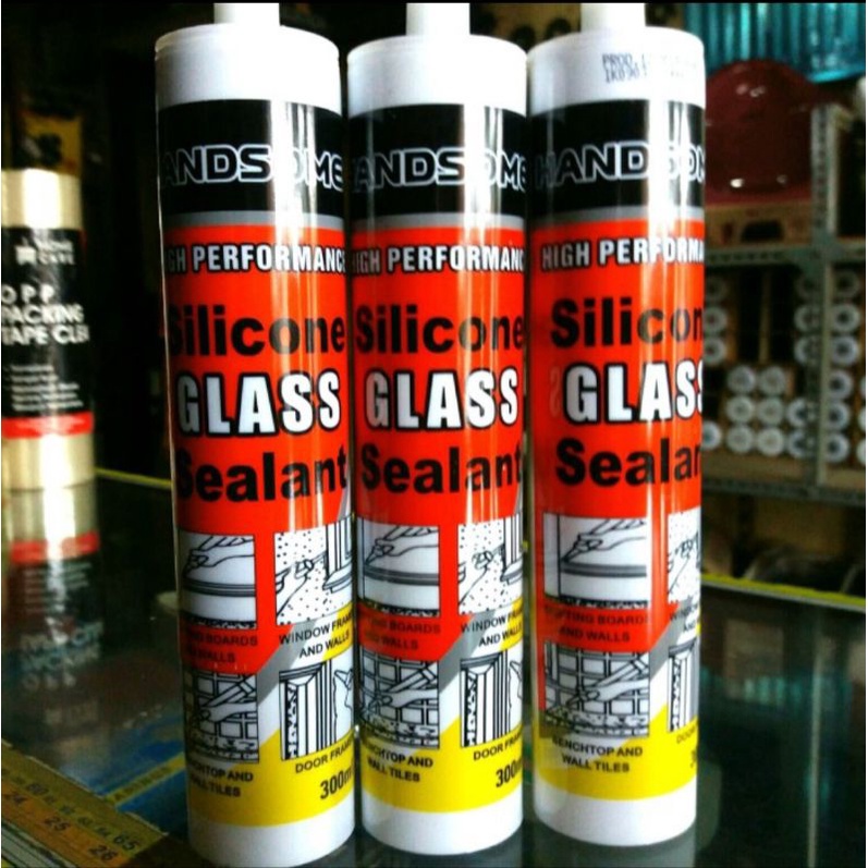 

Lem Kaca Aquarium Sealant Silicone Botol 300ml