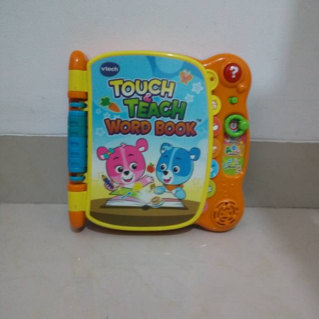 Vtech touch and teach word book preloved