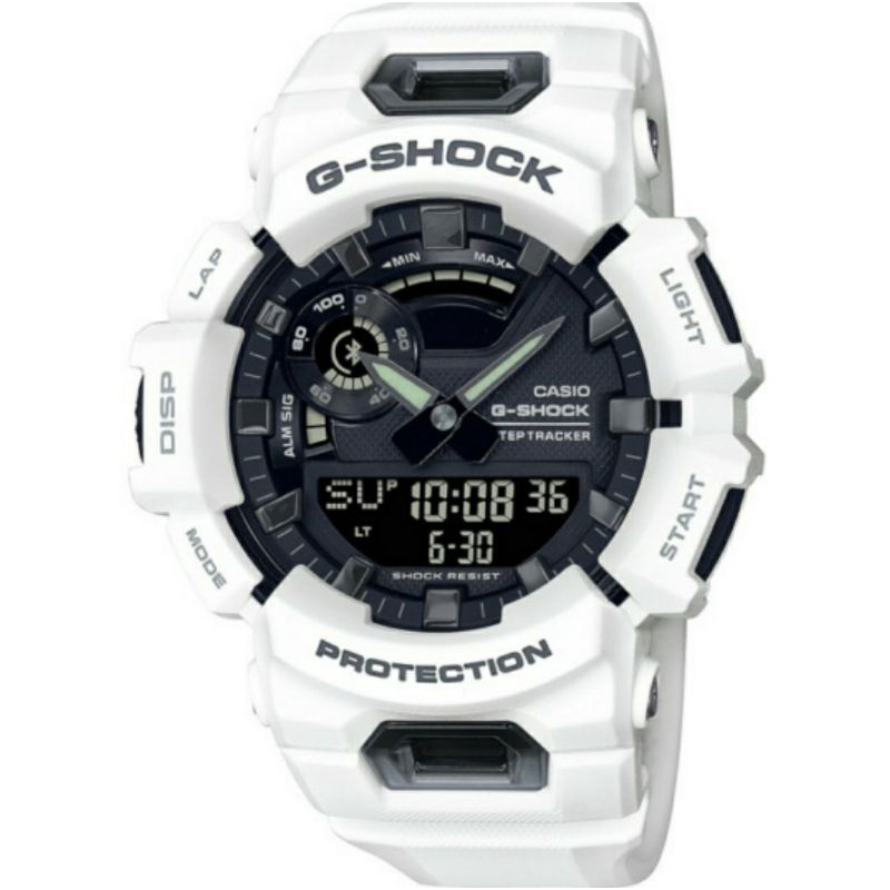 jam tangan gshock casio original gba-900-7adr putih jam tangan pria gshock original gshock bluetooth