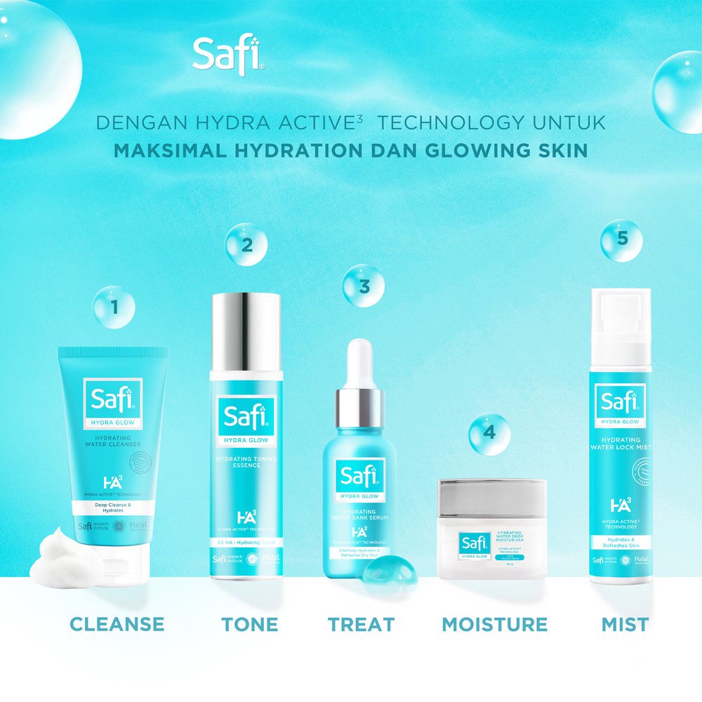 Safi Hydra Glow Hydrating Water Toning Essence 150mL