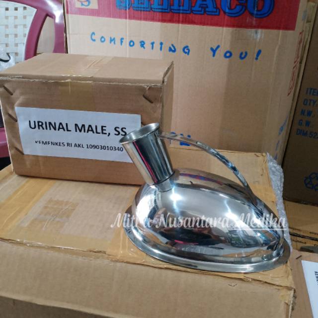 Urinal Cowok Stainless  kualitas Super