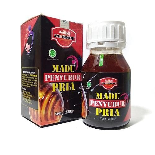 

Madu Penyubur Pria Ath-Thoifah Original 100% madu sehat stamina 350 gram