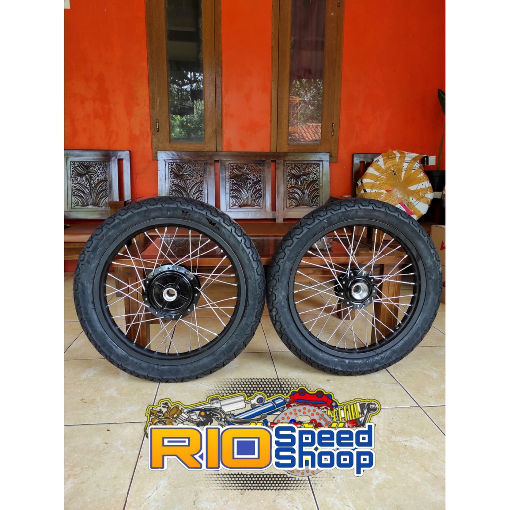 Jual VELG JARI JARI RX KING RING 18 160 185 PAKETAN TROMOL ORIGINAL PLUS BAN Indonesia Shopee Indonesia