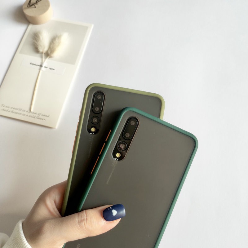 Casing Huawei Y7A Y6P 2020 Y9s Nova 5T 3i Y9 Prime Y7 Pro 2019 Y5 2018 P20 P30 Pro Lite Honor 8A 7S 20  Frosted Soft Case-6