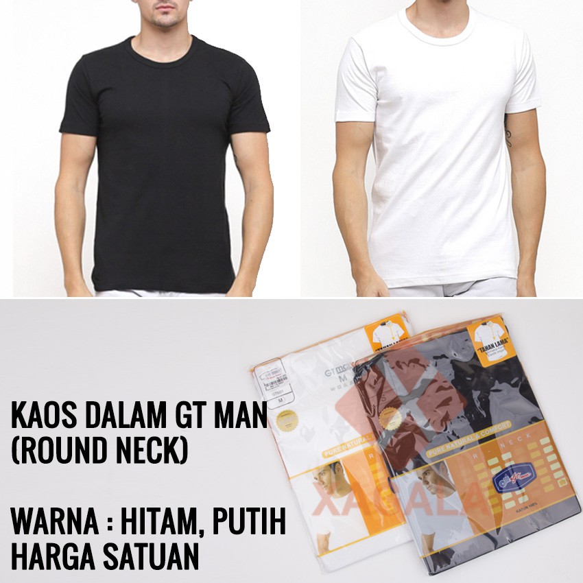 GT Man Kaos Oblong Pria/ Kaos dalam