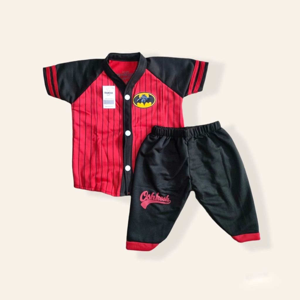 Setelan Baseball Anak  Baju anak unisex Setelan Murah Anak Usia 1-5 Tahun