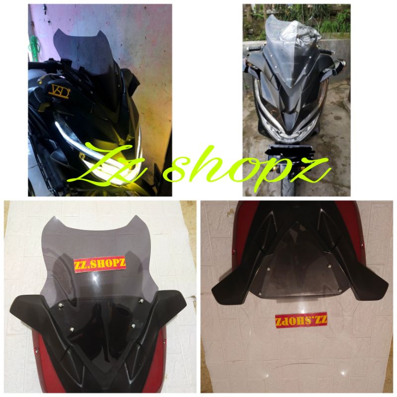 Winsil tameng pcx 150 lokal 2018 mhr Visor tameng pcx 150 windshield tameng mhr pcx 150 lokal