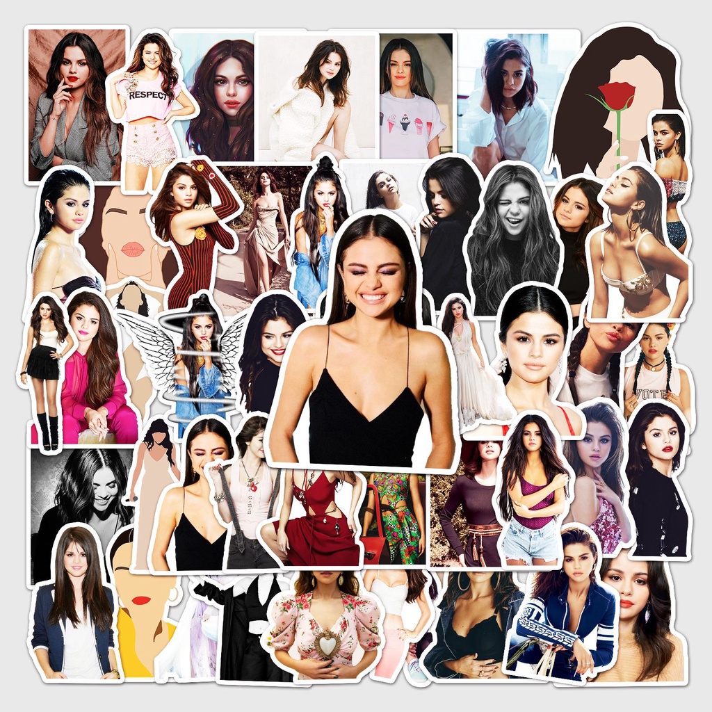 Zhang Selena Gomez grafiti stiker pribadi bintang DIY skateboard sticker bagasi PVC stiker