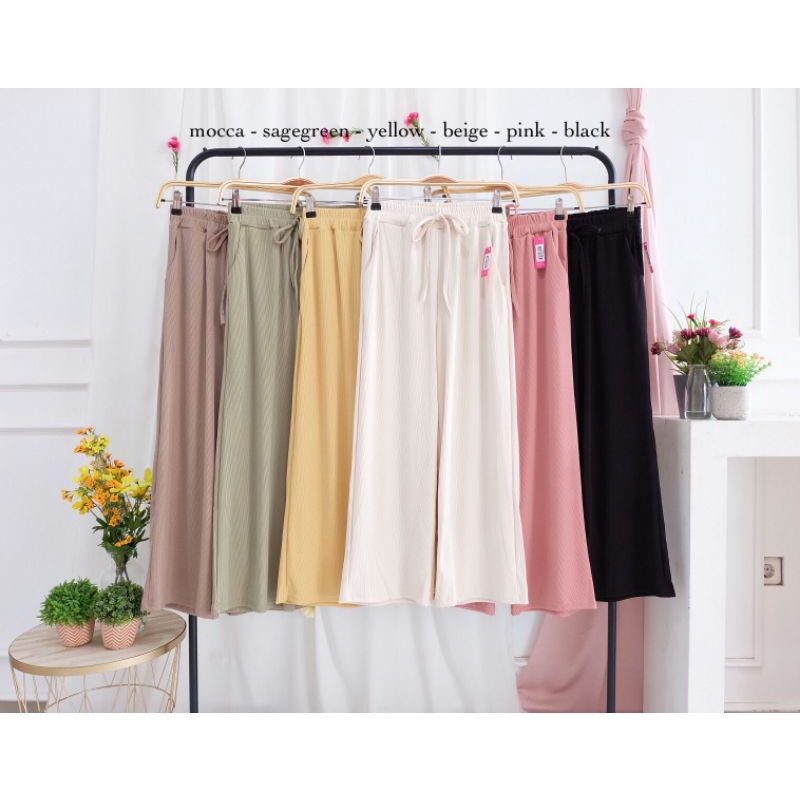 RARA CULLOTE | CELANA PANJANG WANITA HIGHWAISTED