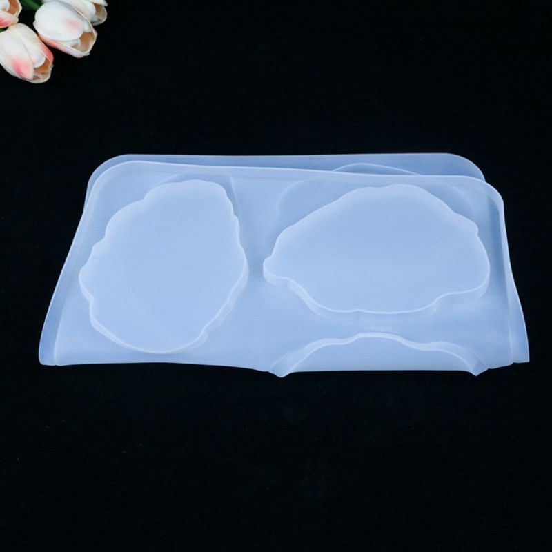 SIY  Crystal Epoxy Resin Mold Coaster Cup Mat Casting Silicone Mould DIY Making Tool