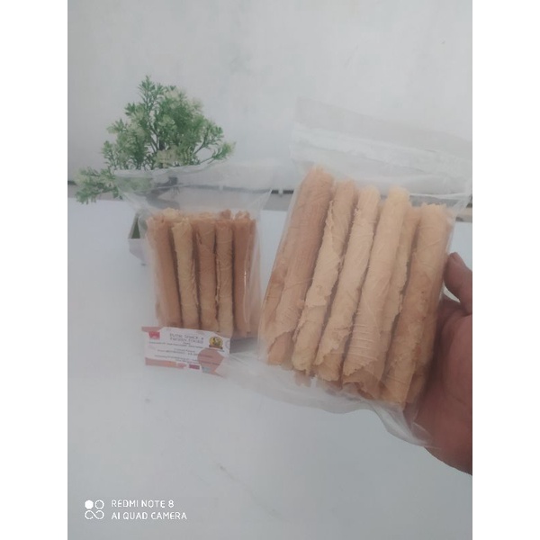 

Sekar_Shop07 !! !! Kue Semprong Khas Solo Ii Semprongan Rolls Opak Solo Isi 21 Batang (Netto 200 Gr)