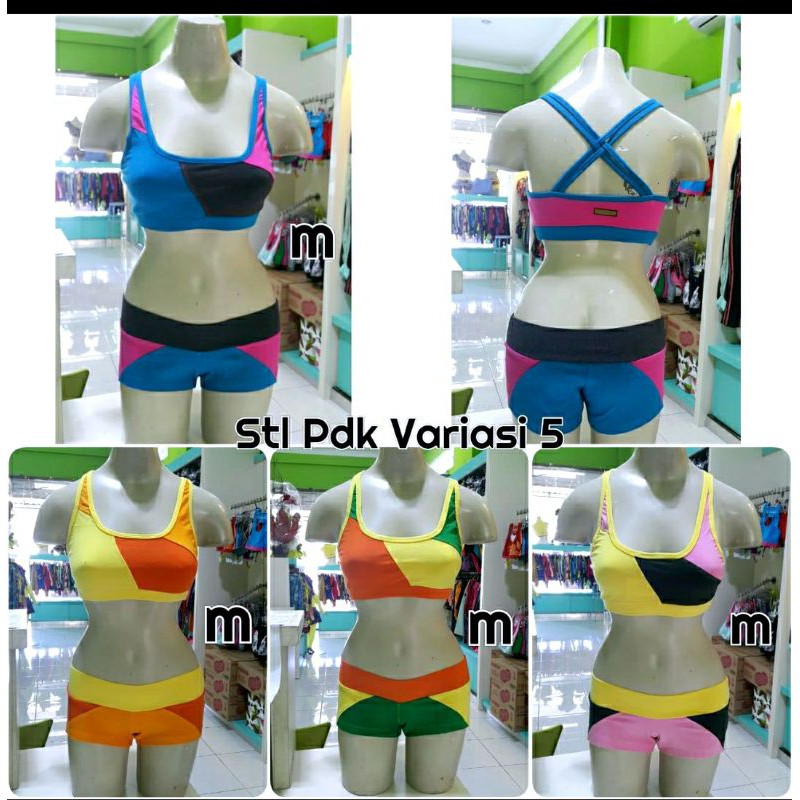stelan hotpants sexy seksi dugem senam olahraga wanita yoga zumba erobic indoor baju olahraga