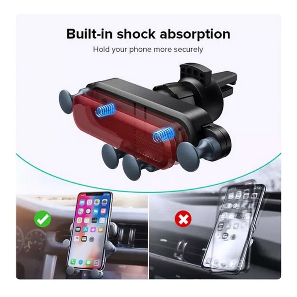 AC HOLDER Phone Mount Pegangan HOLDER HP Handphone di AC MOBIL Car Gravity This Is One