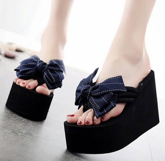 sandal wanita/sandal wedges/Wegdes pita odn 25/sandal import