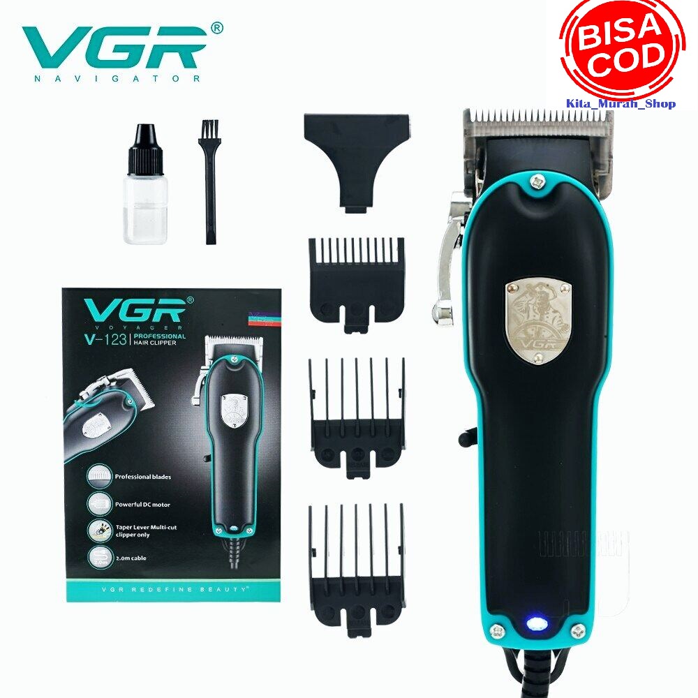 COD Alat Cukur Rambut VGR-123 Voyager Professional hair Clipper V 123 V123