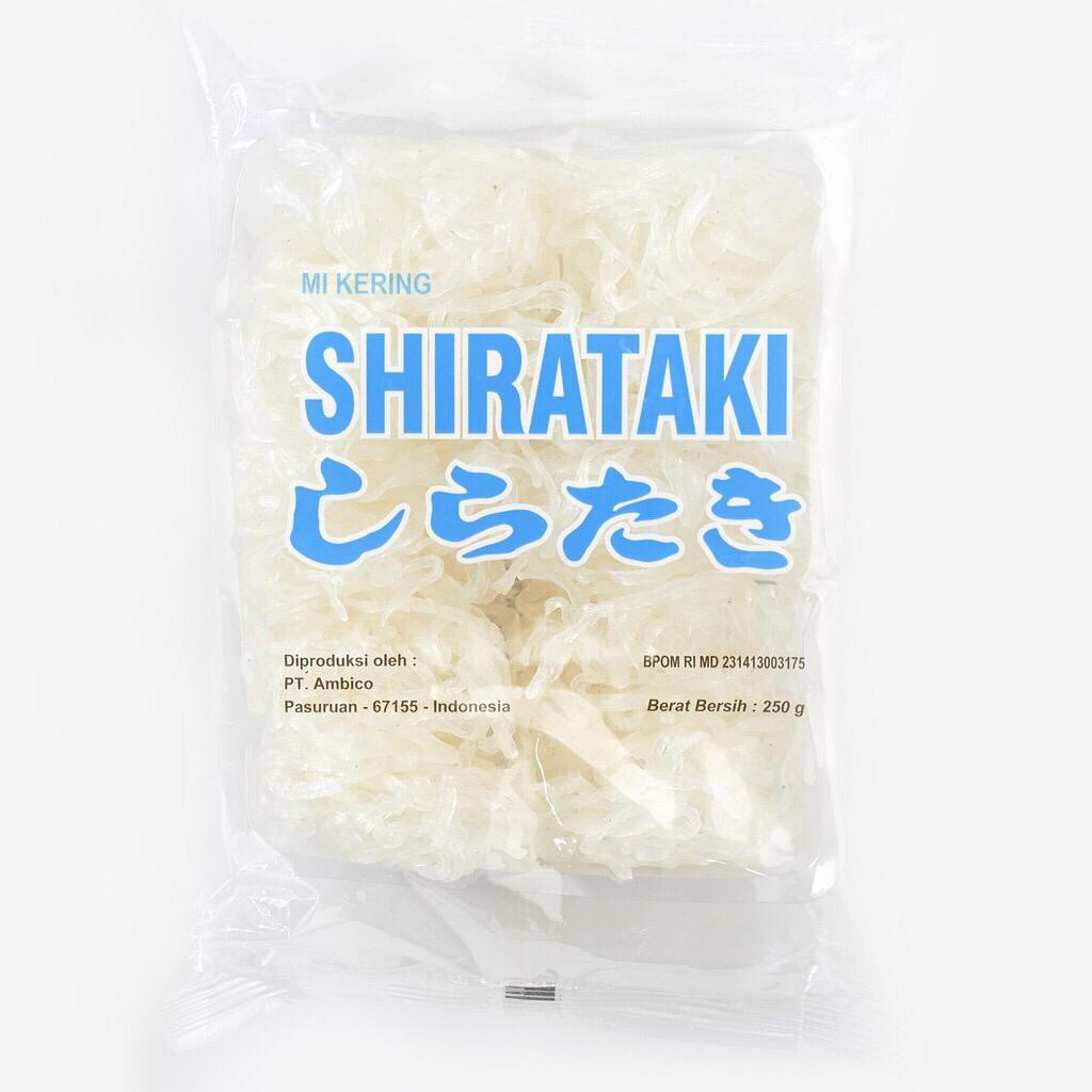 Dry Shirataki Noodle - Mie Kering Shirataki ( isi 10pcs ) 250g