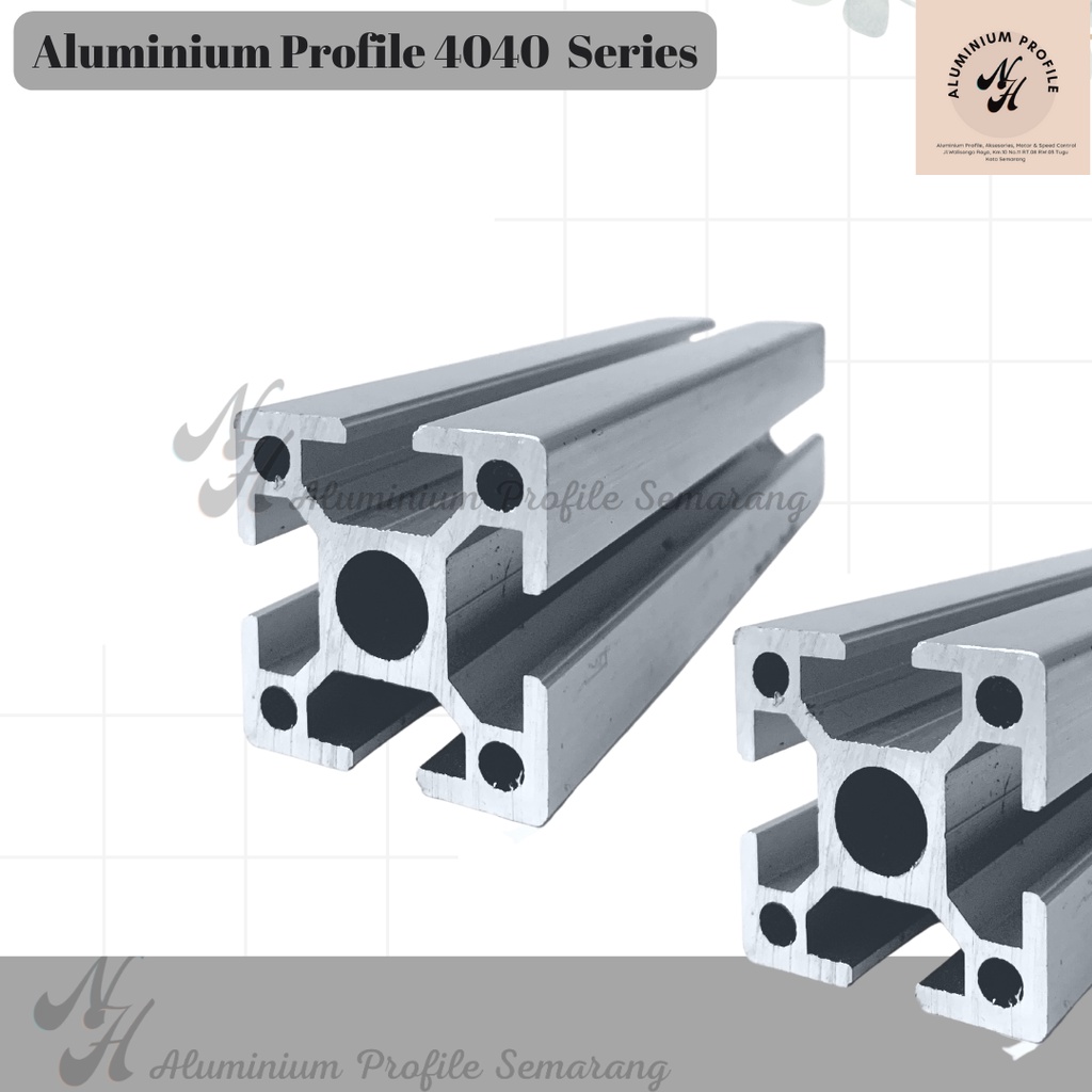 aluminium_profile 4040 heavy t slot/percm
