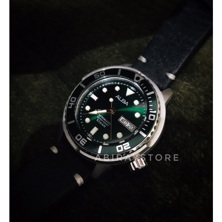 alba diver watch second