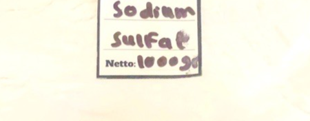 

Sodium sulfat 1kg / Natrium sulfat
