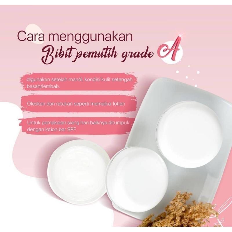 ‼️READY‼️BIBIT PEMUTIH CINA GRADE A ORIGINAL PEMUTIH BADAN