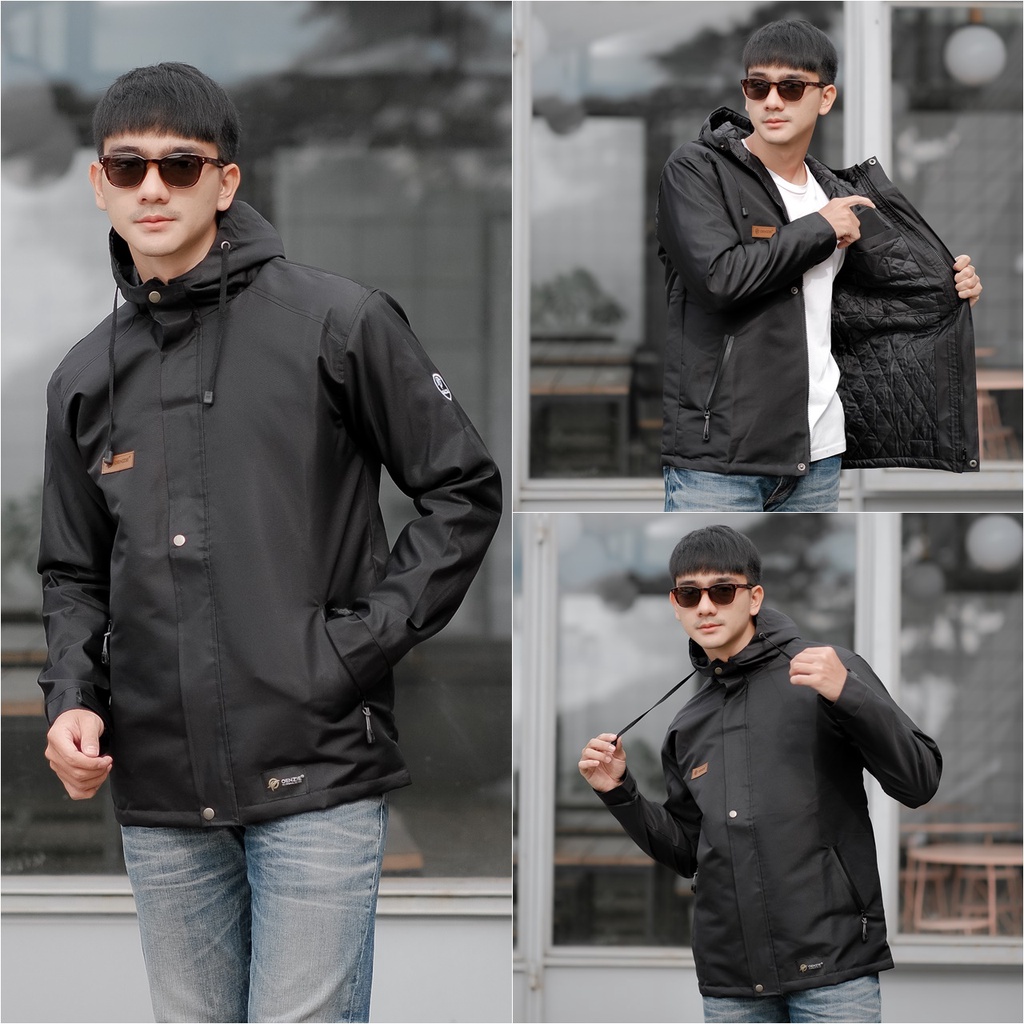 Big sale jaket semi parka pria termurah tahan air original rebel id