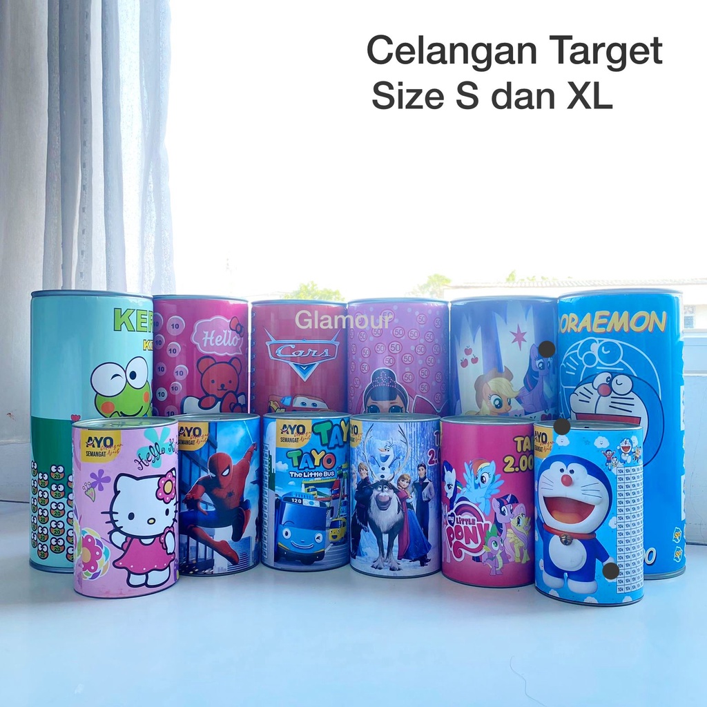 (COD) Celengan Tabungan / Celengan Tabungan Target Viral Termurah