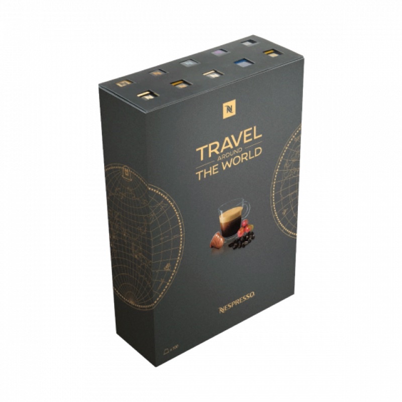 

NESPRESSO TRAVEL AROUND THE WORLD ISI 100 CAPSUL