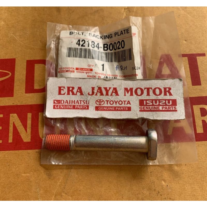 Baut Dudukan Selongsong Selong Song Gardan Plat Kampas Rem Belakang Avanza Xenia Lama 2004 2005 2006