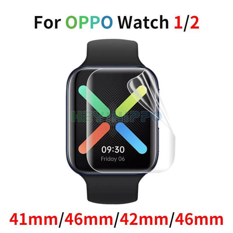 Pelindung Layar Hydrogel Bahan Tpu Lembut Untuk OPPO Watch Free 2 42mm 46mm 41mm